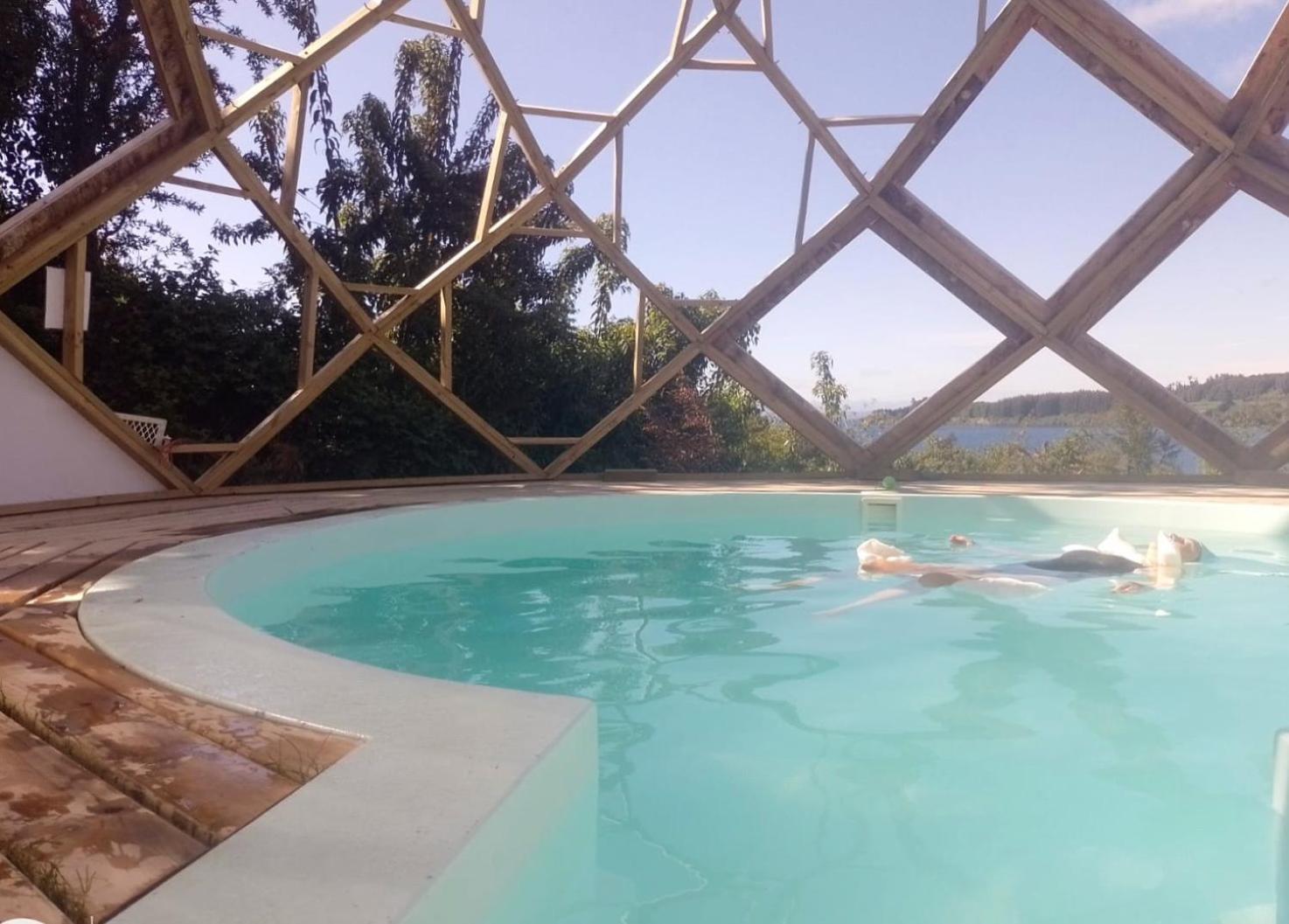 Antuquelen Lodge Cabanas フルティジャール エクステリア 写真