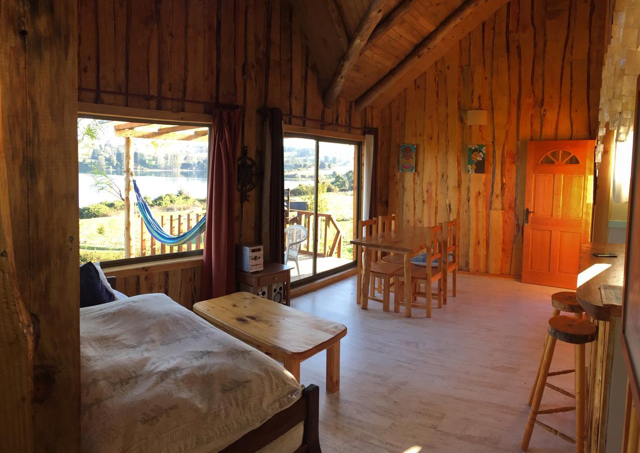 Antuquelen Lodge Cabanas フルティジャール エクステリア 写真